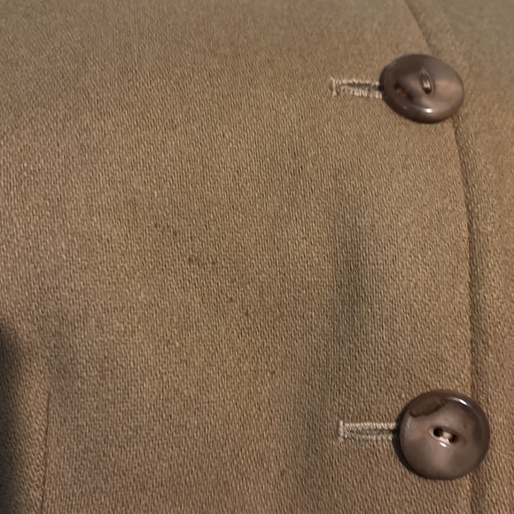 Vintage Orvis 100% Wool Button‎ Detail Jacket Blazer Made in USA “Cropped” Sz 12 - Picture 10 of 11